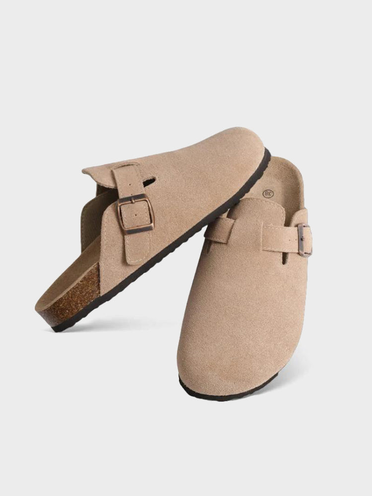 ST. BARTH Suede Clogs - 2