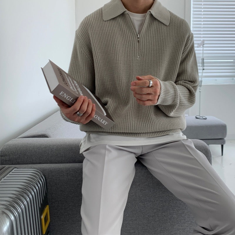 VANO Zipped Sweater