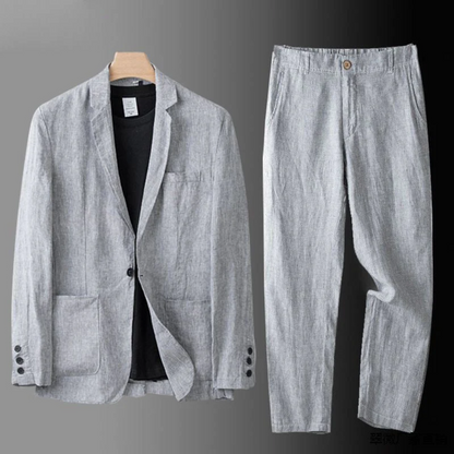 AMALFI Summer Linen Suit