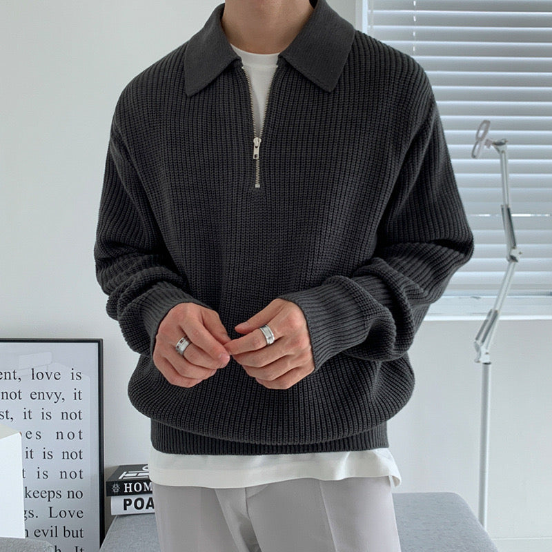 VANO Zipped Sweater