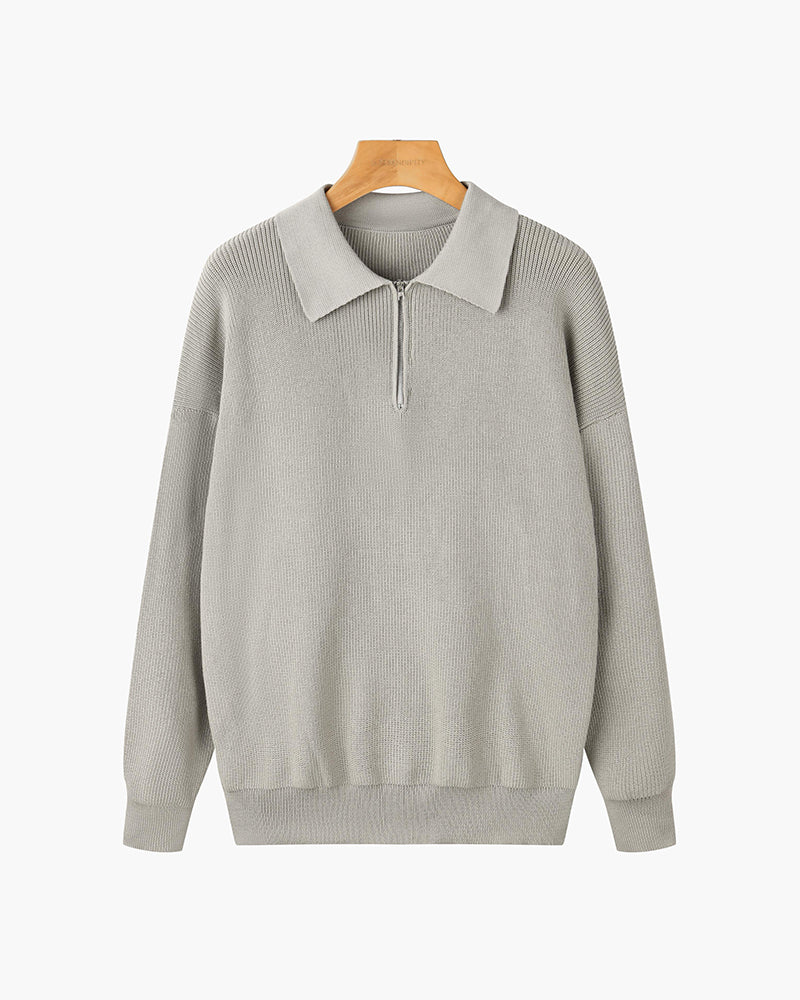 VANO Zipped Sweater