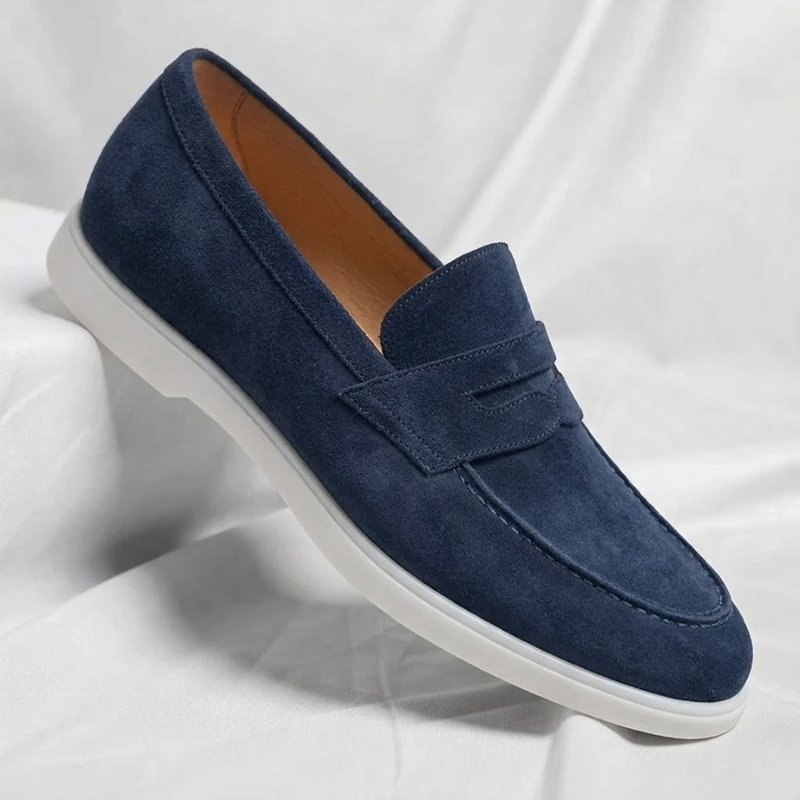 Mayfair Suede Penny Loafers - 5