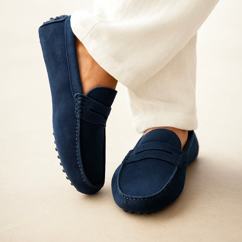 Suede Boat Loafers - 2