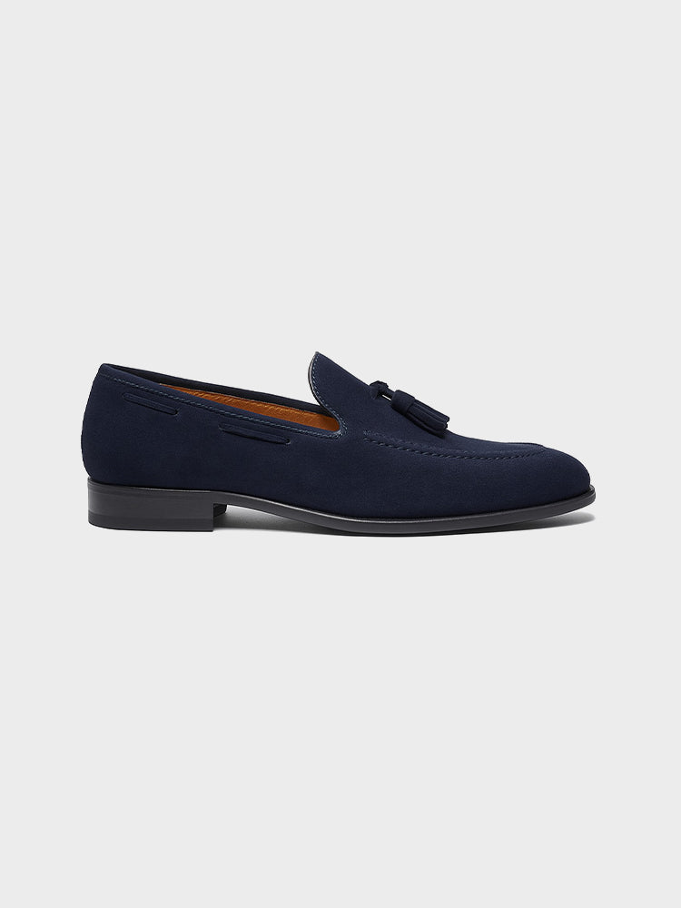 Tassel Suede Loafers - 3
