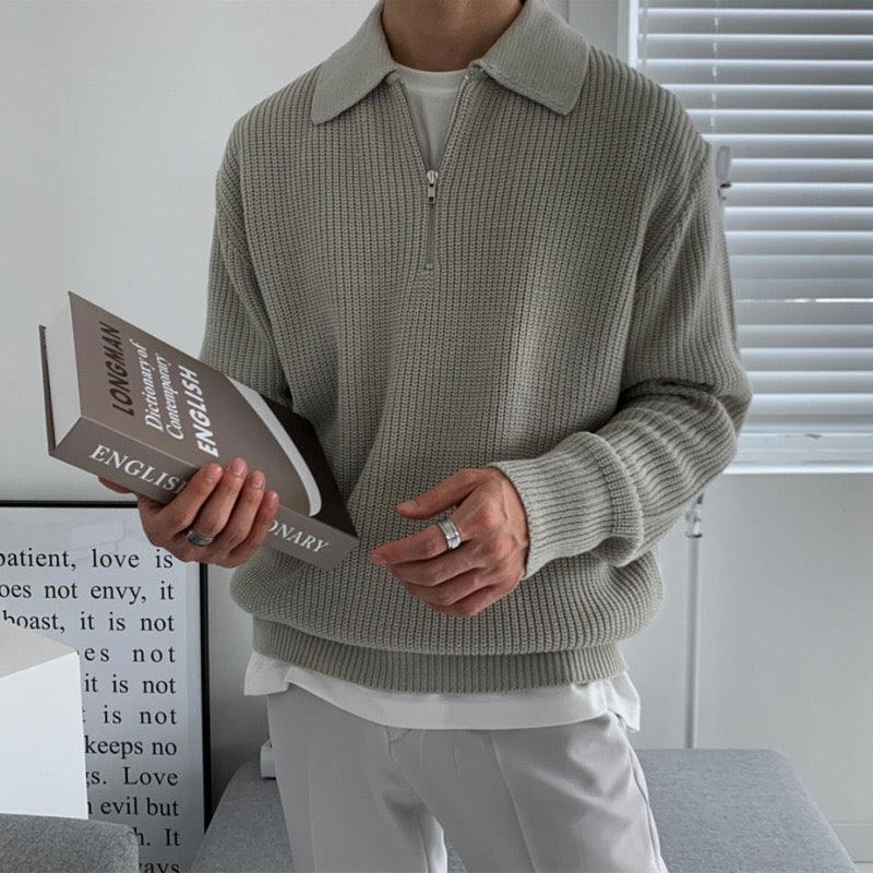 VANO Zipped Sweater