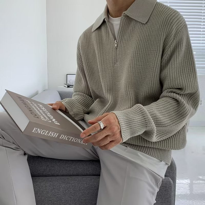 VANO Zipped Sweater