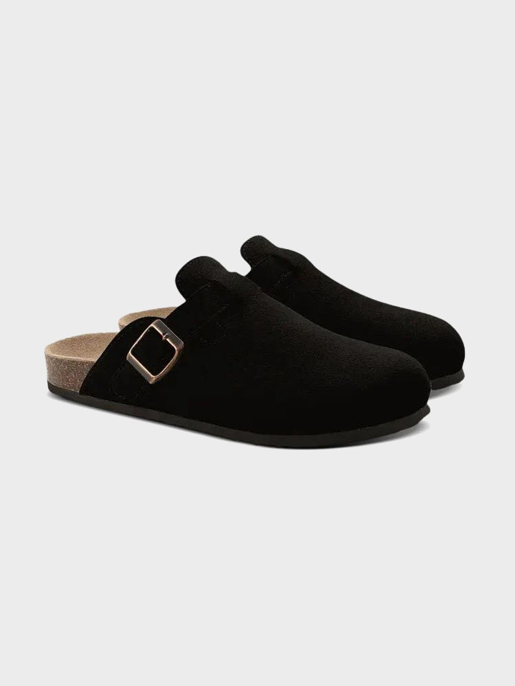 ST. BARTH Suede Clogs - 3