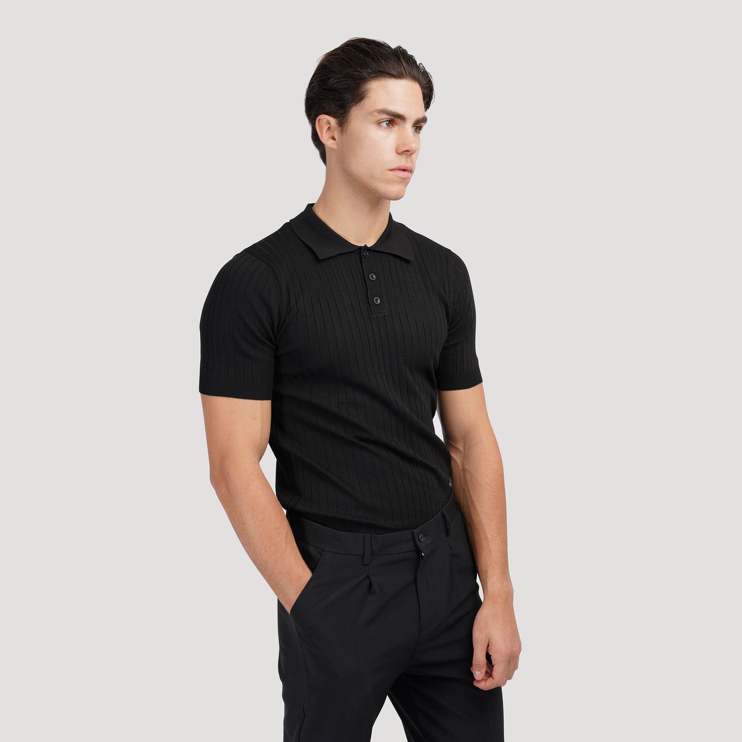 GIMCHEON Knitted Polo Shirt - 20