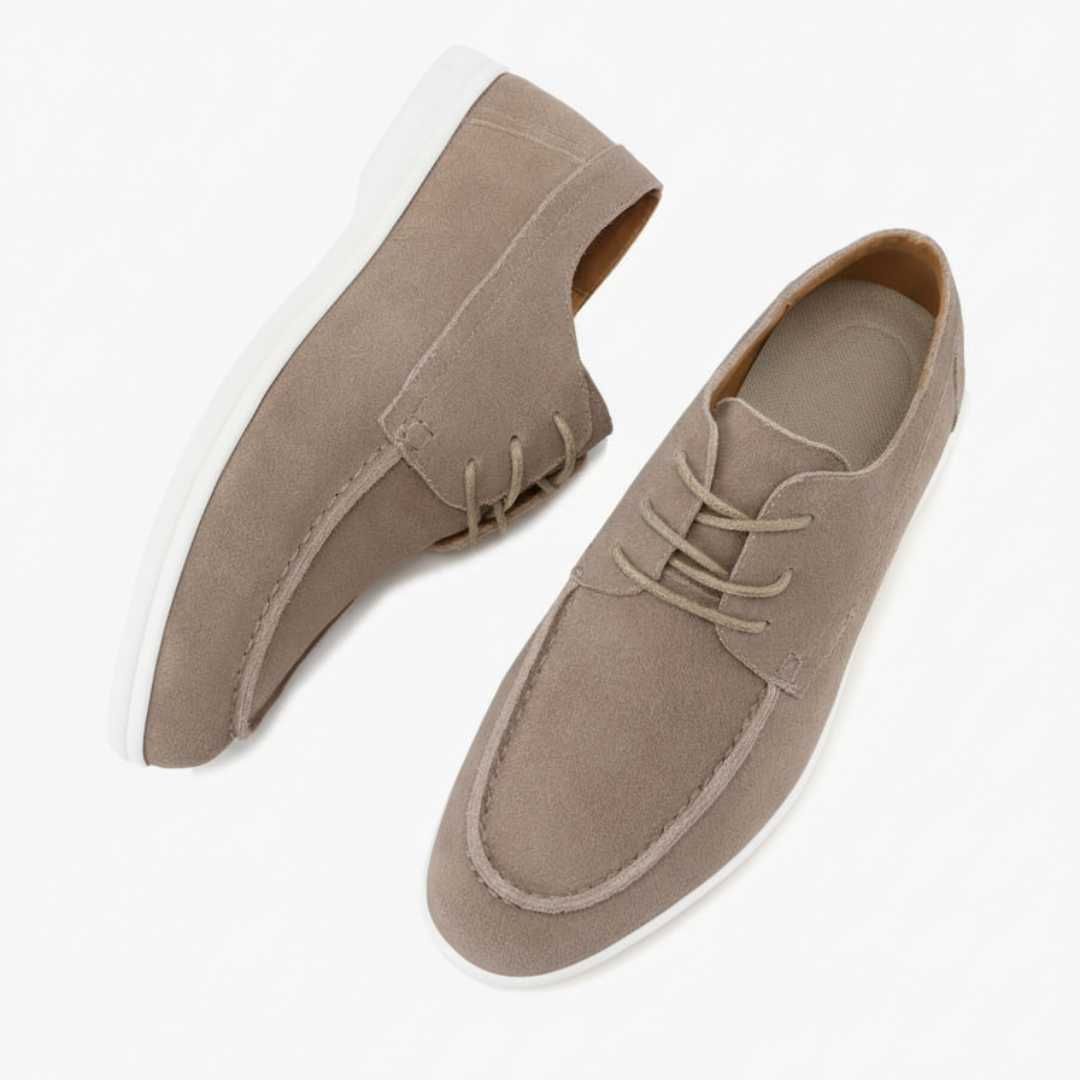 Premium Suede Lace Shoes - 8