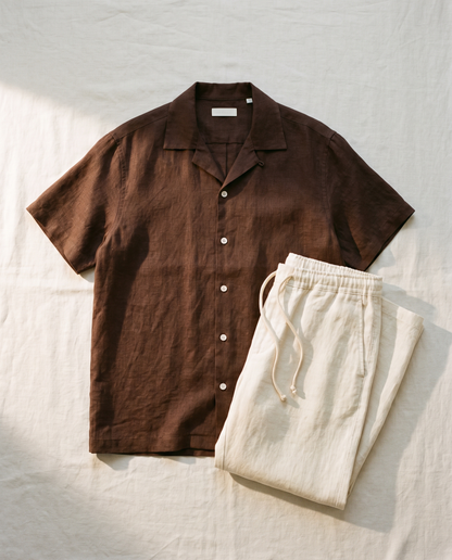 Acciaroli Set — Marine · Verde · Cacao · Avena