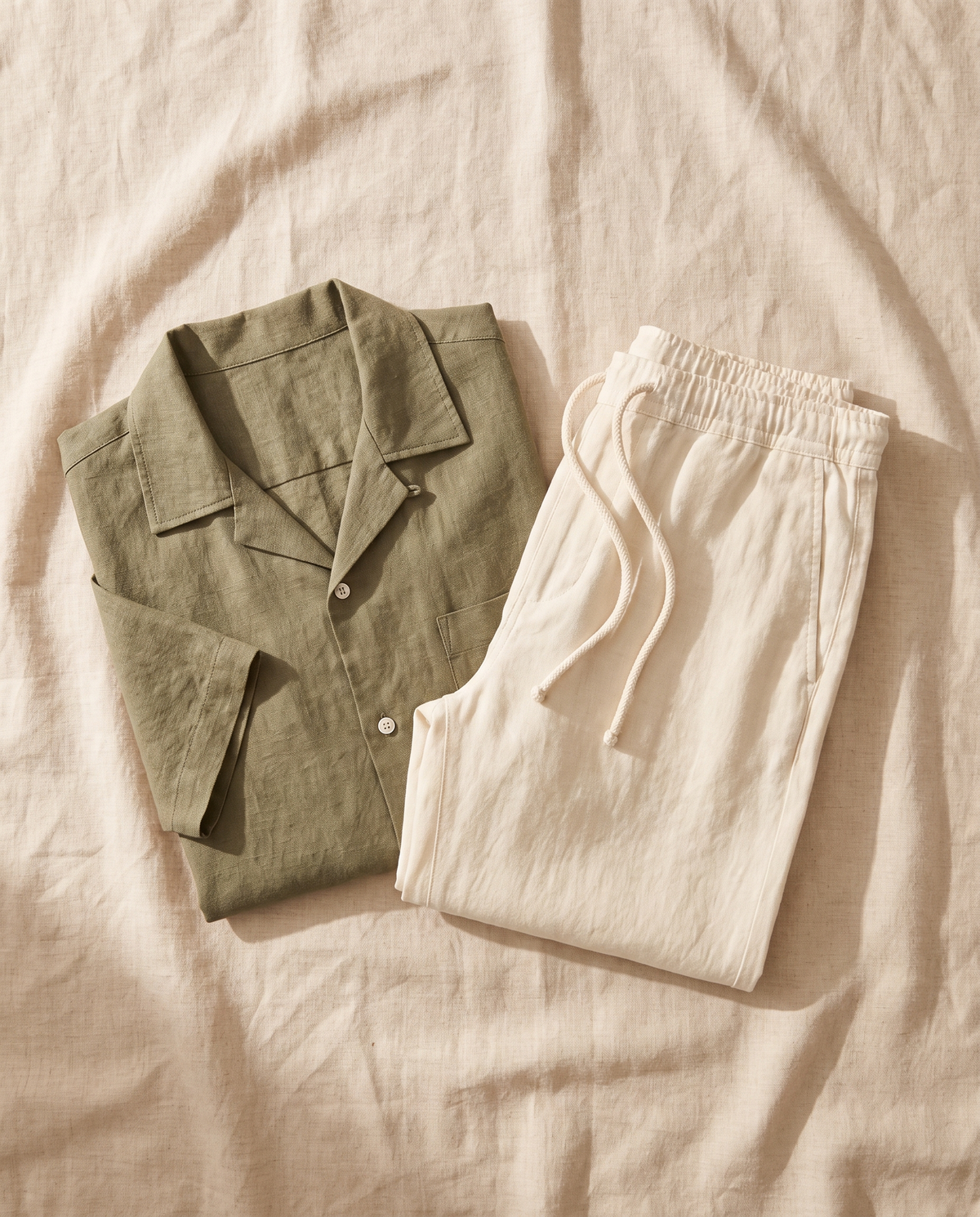 Acciaroli Set — Marine · Verde · Cacao · Avena