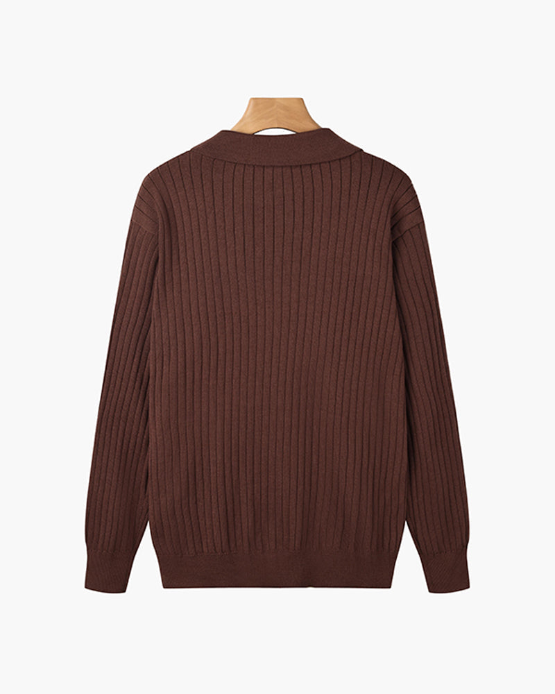 SUWON V-Neck Polo - 15