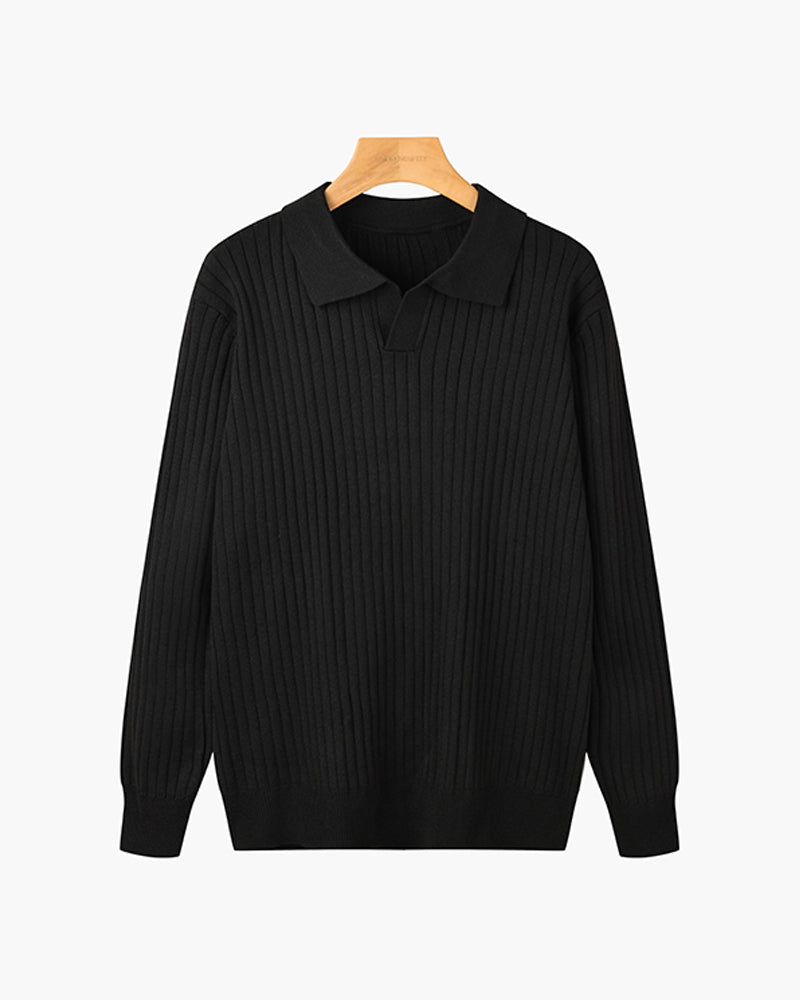 SUWON V-Neck Polo - 8