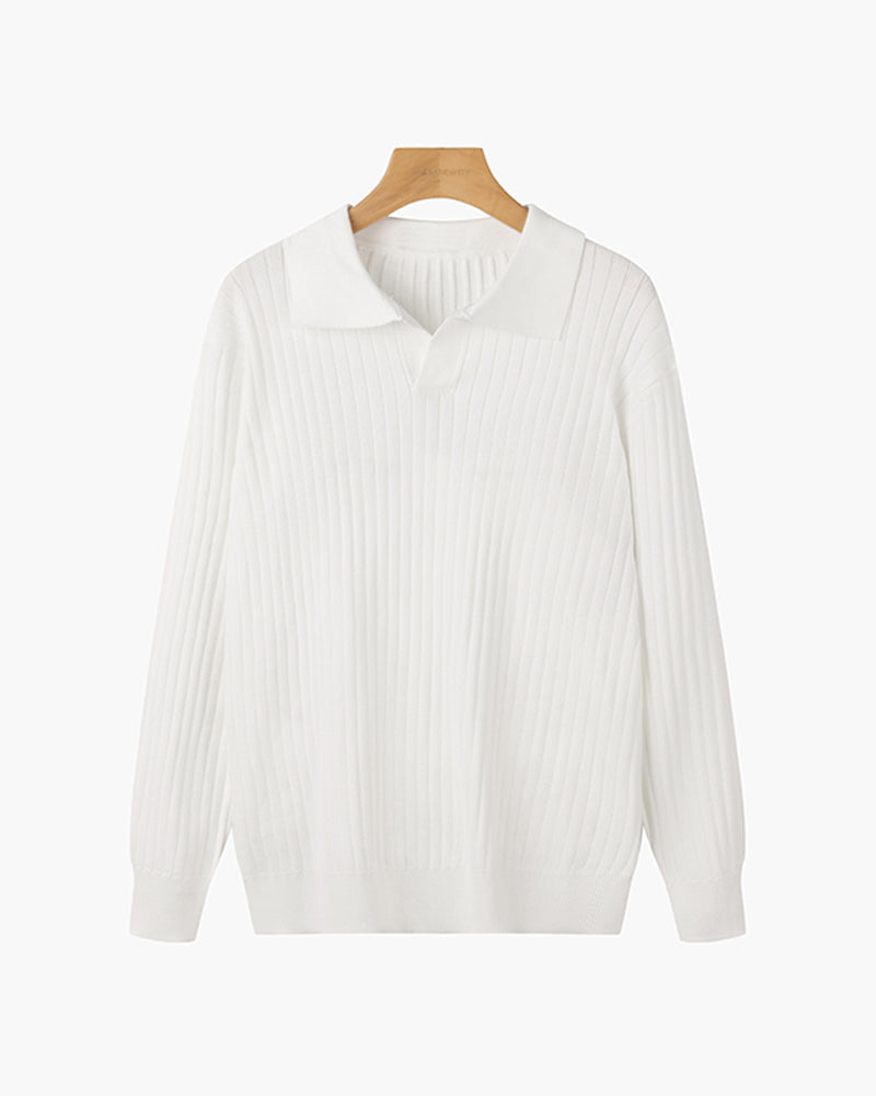 SUWON V-Neck Polo - 2