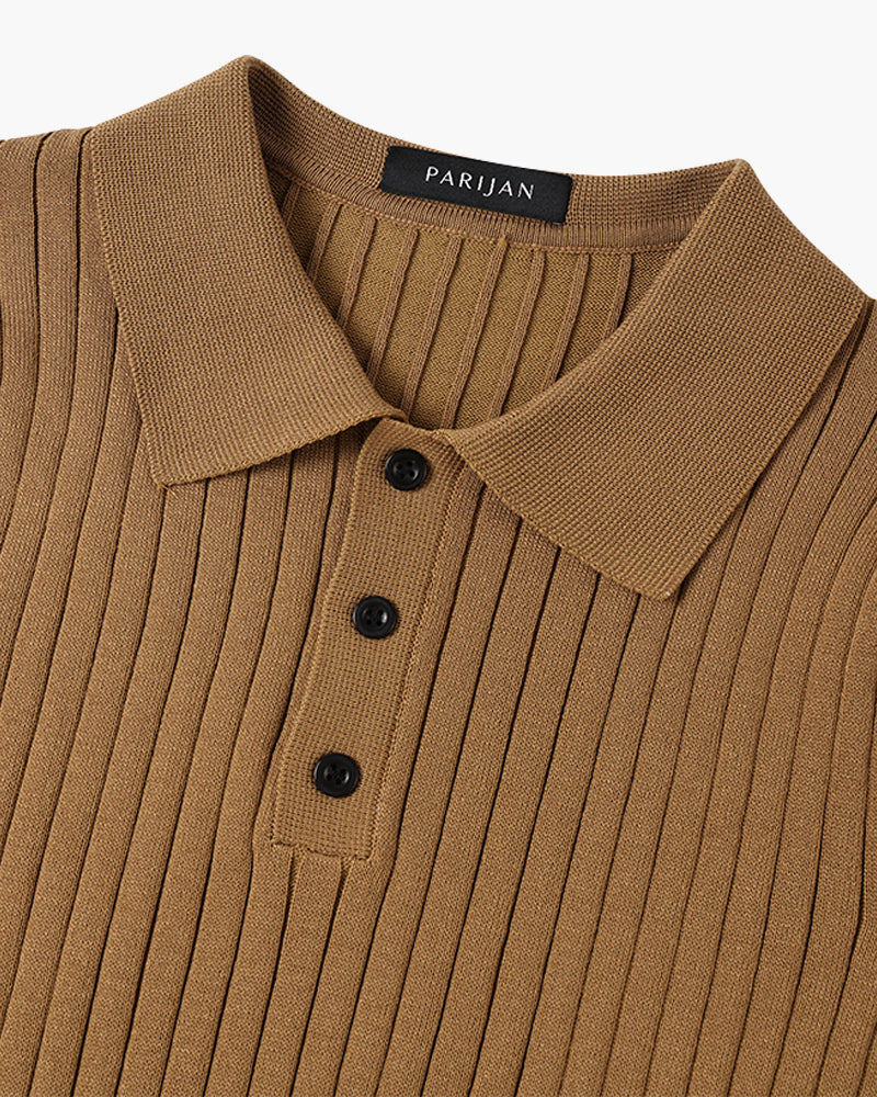 GIMCHEON Knitted Polo Shirt - 11