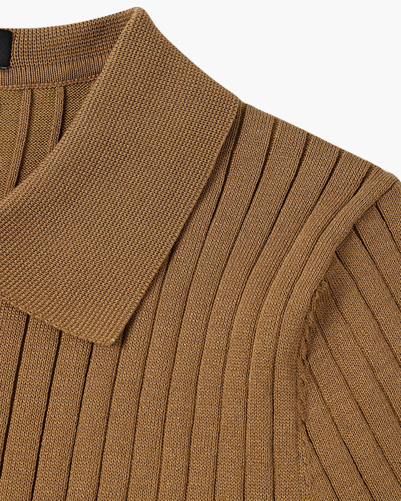 GIMCHEON Knitted Polo Shirt - 13