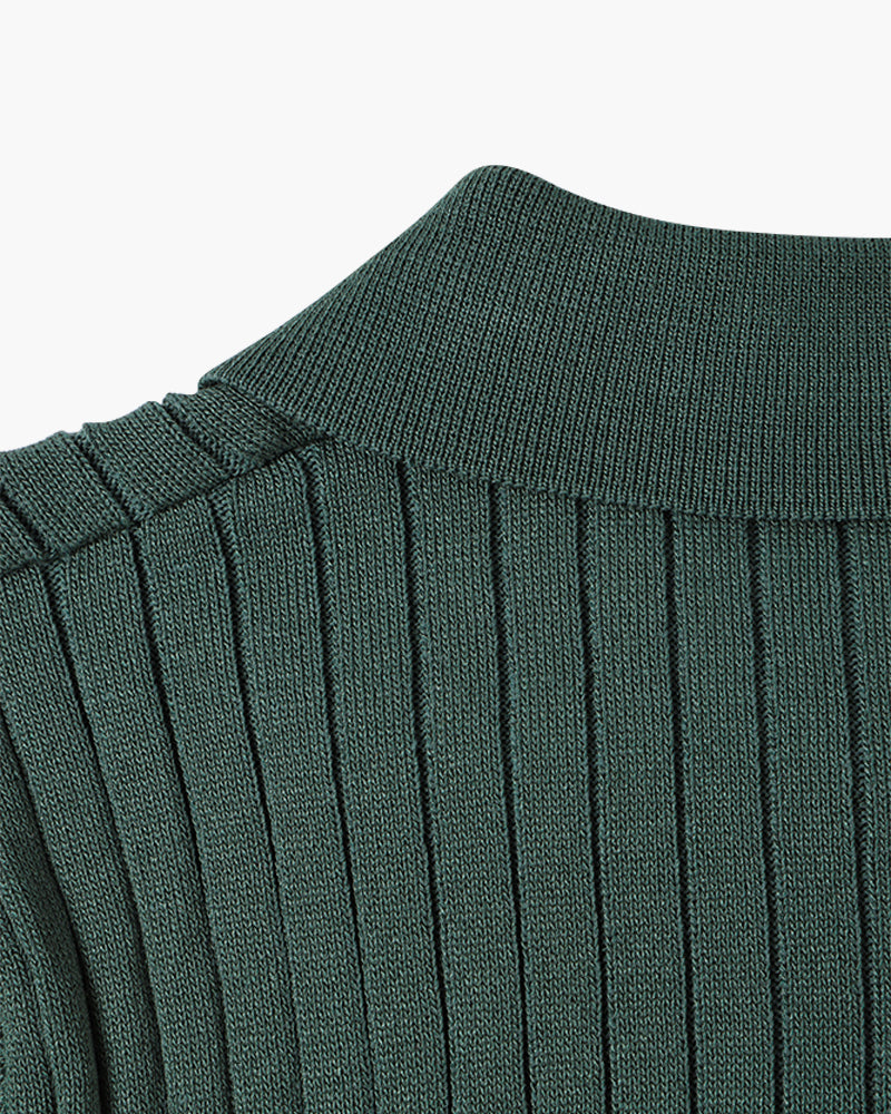 GIMCHEON Knitted Polo Shirt - 8