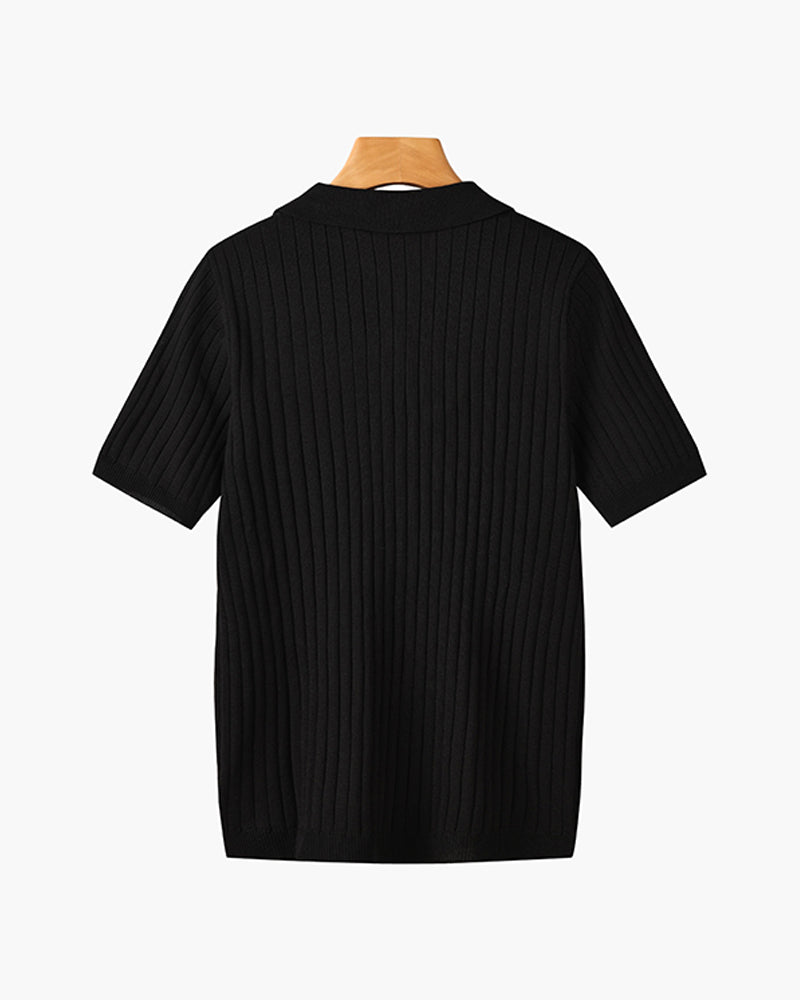 GIMCHEON Knitted Polo Shirt - 17