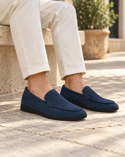 LUGANO Suede Loafers