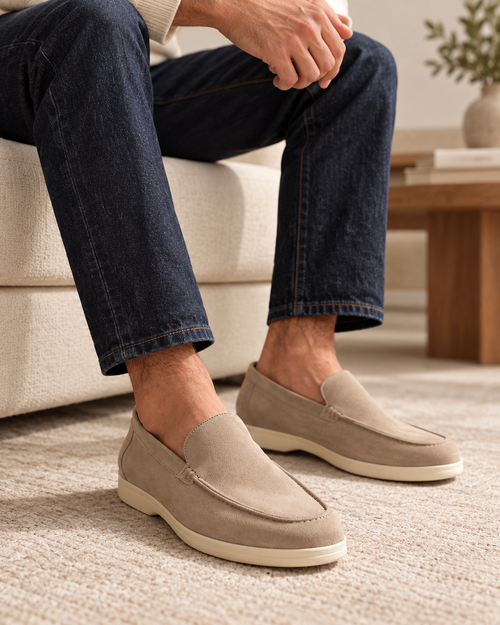 MONARSHY RIVIERA Suede Loafers