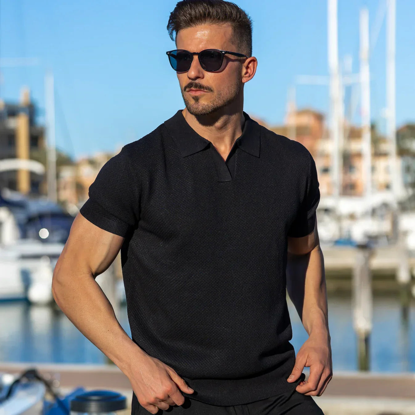 CAPRI V-Neck Polo - 12