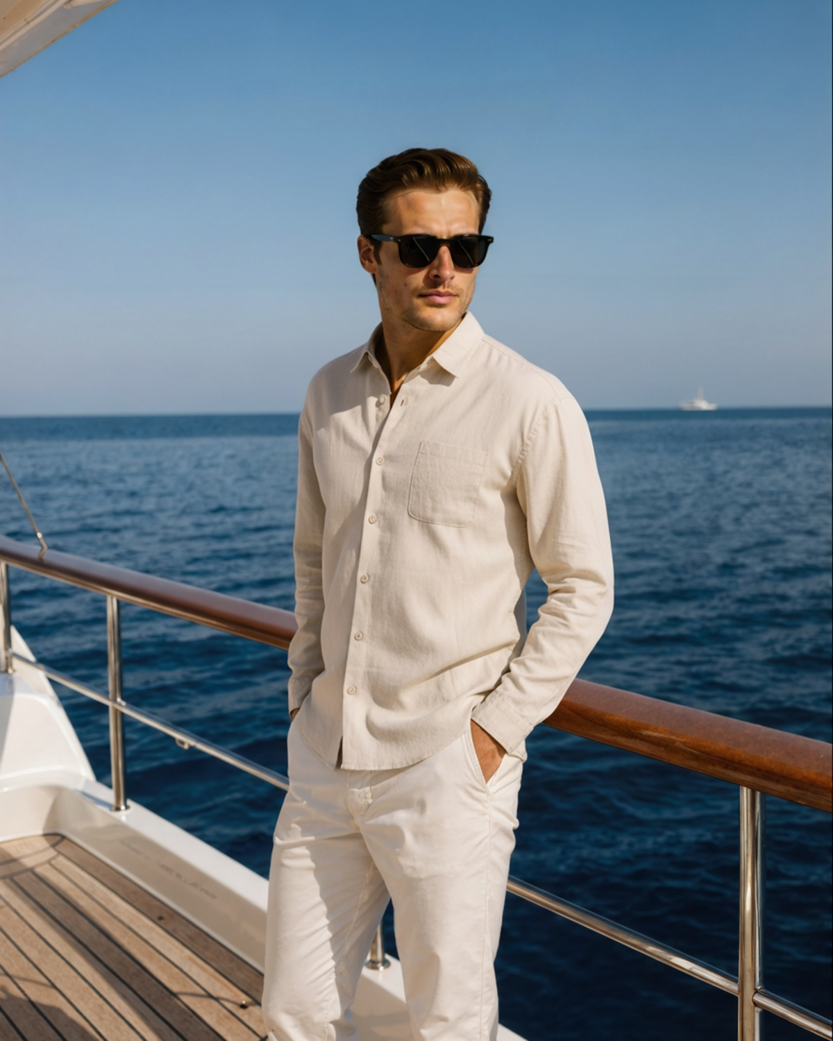 PORTOFINO Linen Shirt - 2