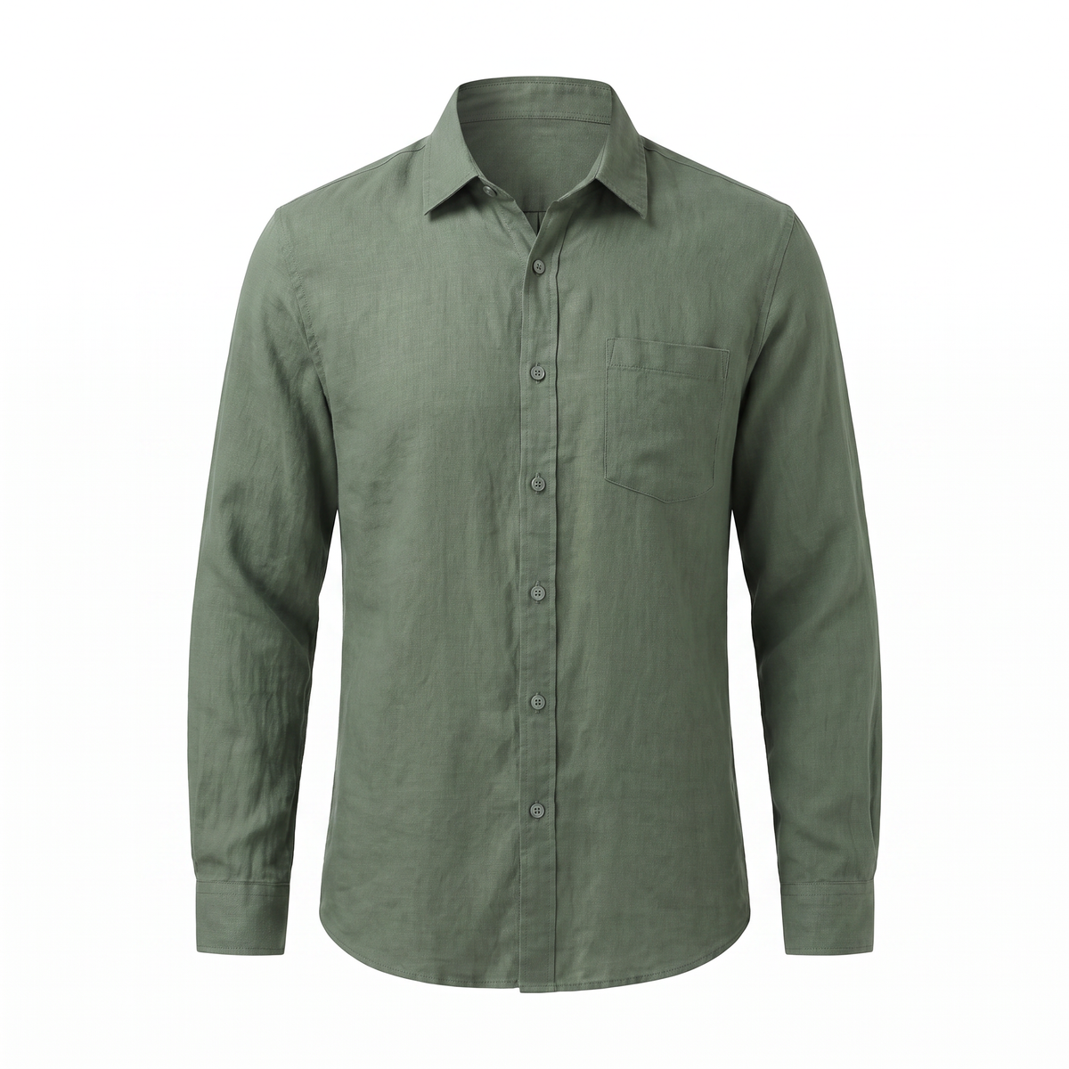Camogli Shirt — Linen Shirt with Chest Pocket