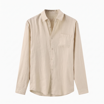 Camogli Shirt — Linen Shirt with Chest Pocket