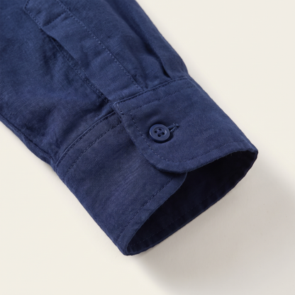 Camogli Shirt — Linen Shirt with Chest Pocket