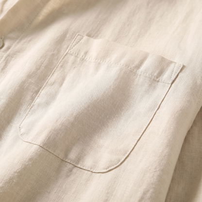 Camogli Shirt — Linen Shirt with Chest Pocket