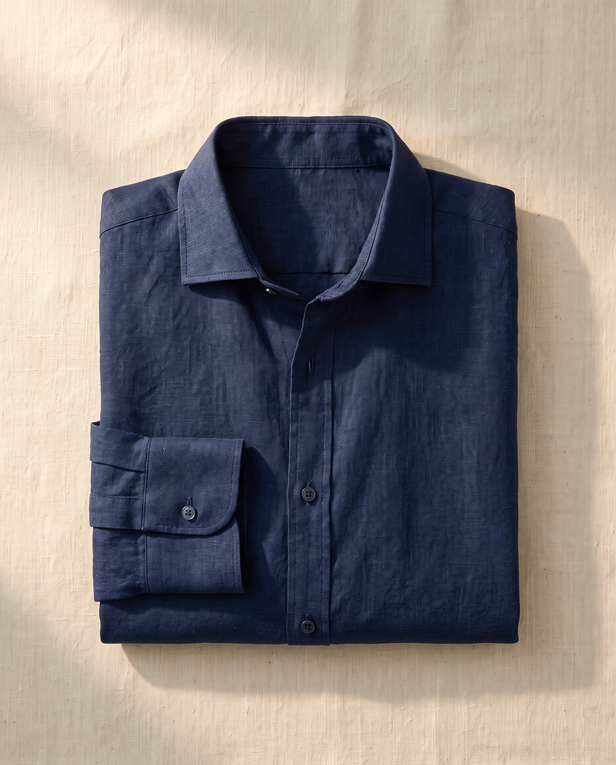 Ponza Shirt — Long Sleeve Linen Shirt