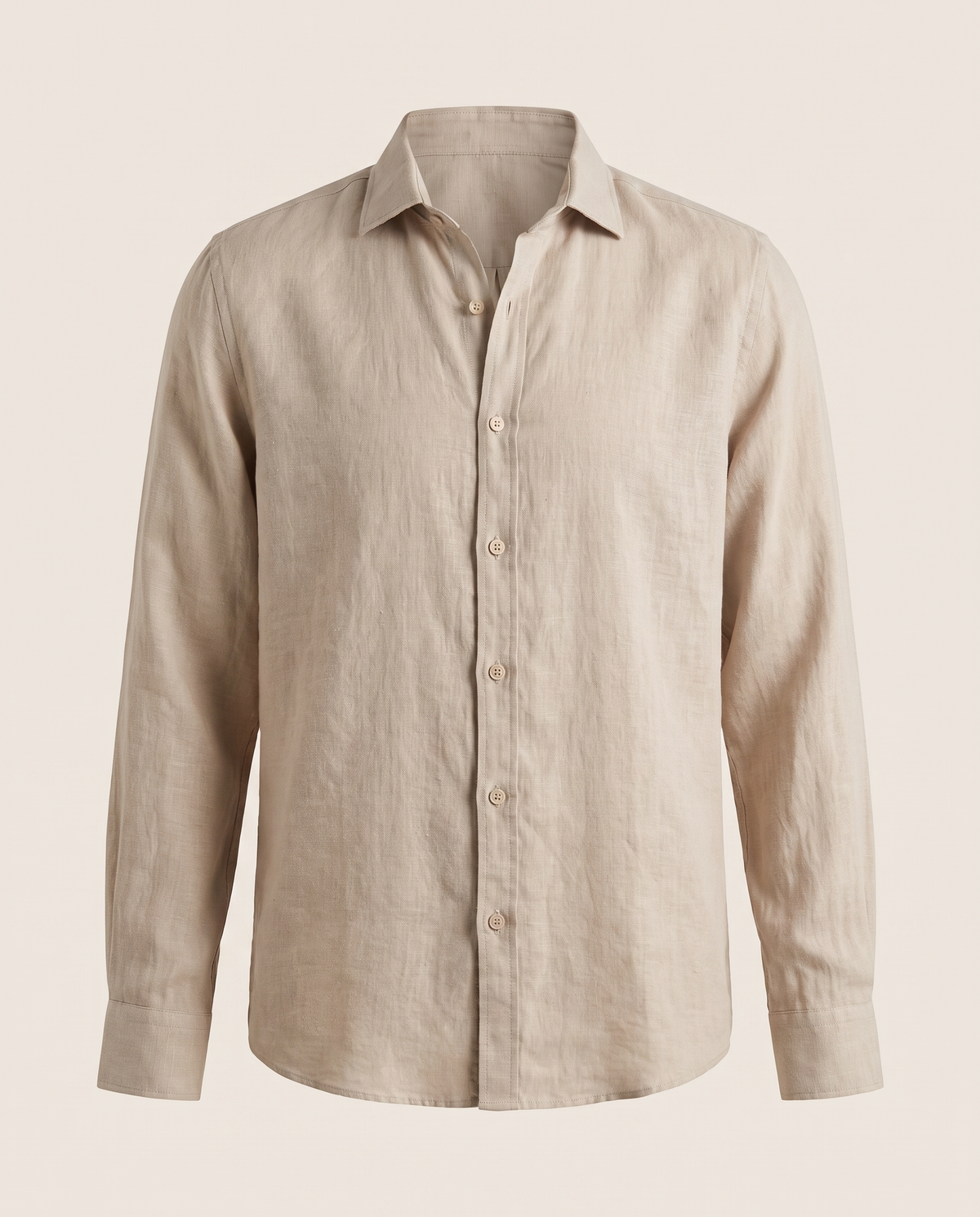 Ponza Shirt — Long Sleeve Linen Shirt