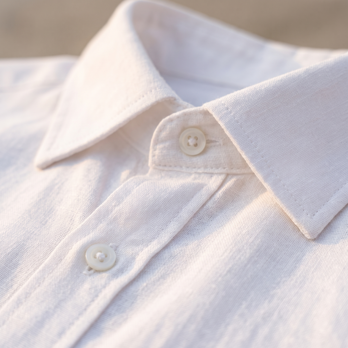 Ponza Shirt — Long Sleeve Linen Shirt