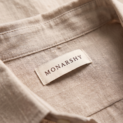 Ponza Shirt — Long Sleeve Linen Shirt