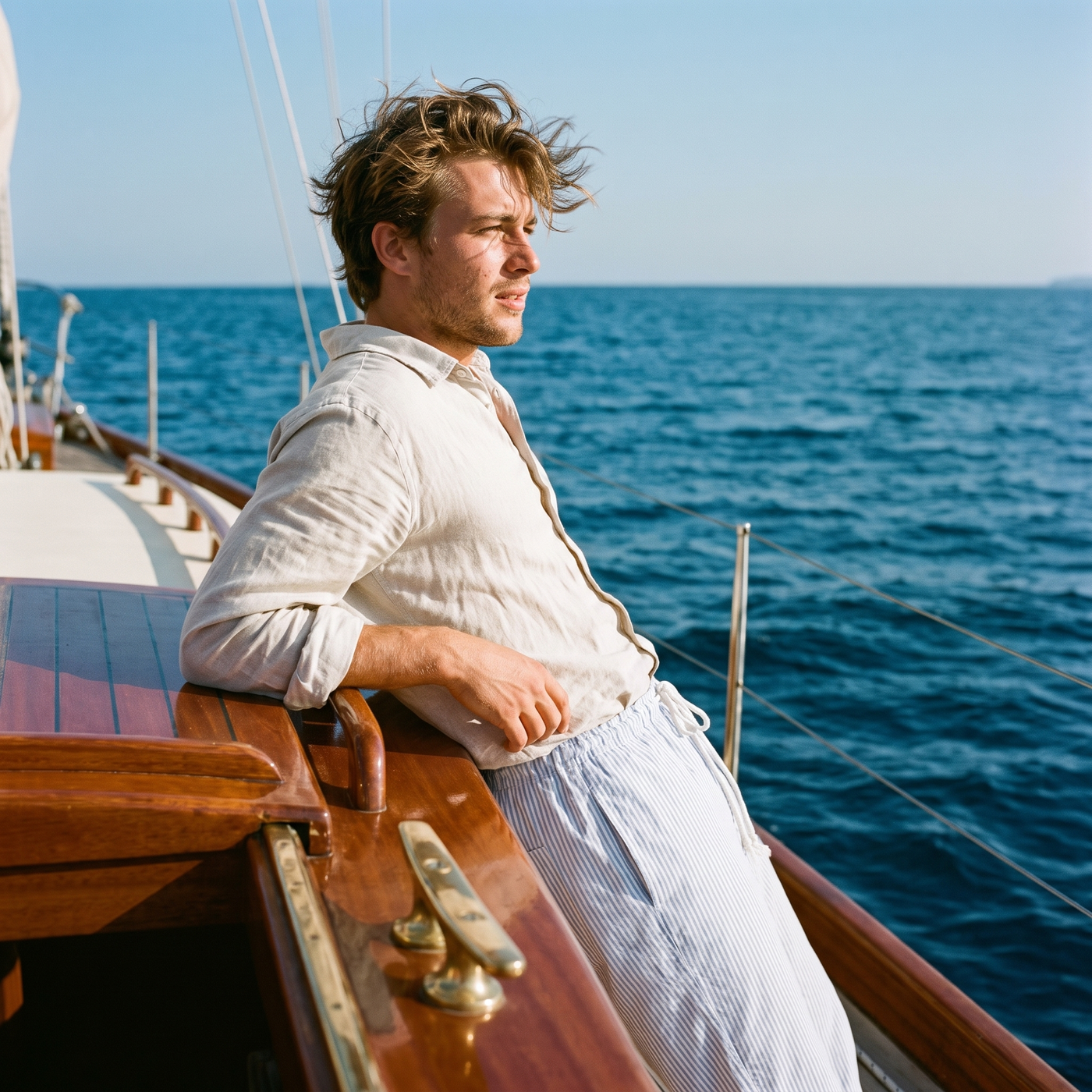 Siracusa Striped Pants